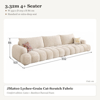 3.32m 4+ Seater