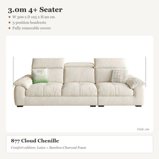 3.0m 4+ Seater