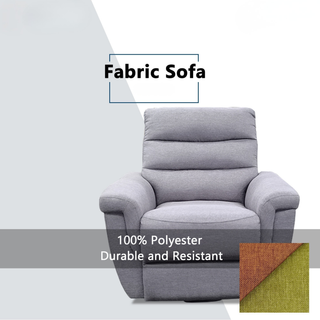 Fynric Fabric Recliner Sofa by Esteller (Pet Friendly & Easy Clean)