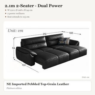2.1m 2-Seater · Dual Power