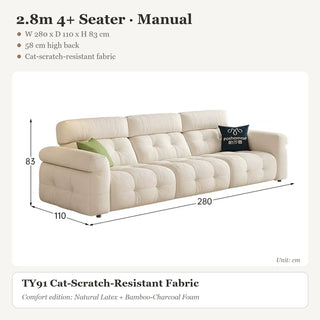 2.8m 4+ Seater · Manual