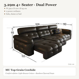 3.29m 4+ Seater · Dual Power