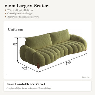 2.2m Large 2-Seater