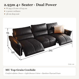 2.93m 4+ Seater · Dual Power