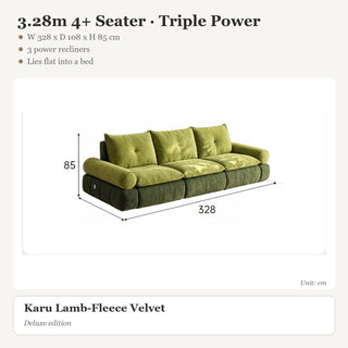 3.28m 4+ Seater · Triple Power