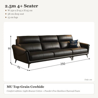 2.5m 4+ Seater