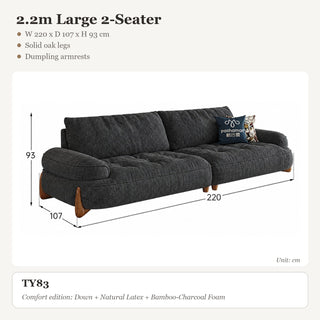 2.2m Large 2-Seater
