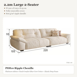2.2m Large 2-Seater