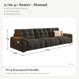 2.7m 4+ Seater · Manual
