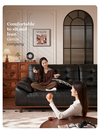 Comfortable to sit and lean