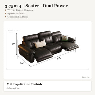 3.75m 4+ Seater · Dual Power