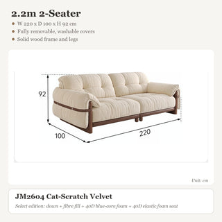 2.2m 2-Seater