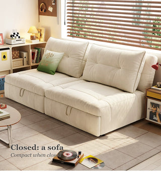 Closed: a sofa
