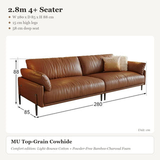 2.8m 4+ Seater