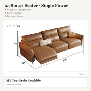 2.78m 4+ Seater · Single Power