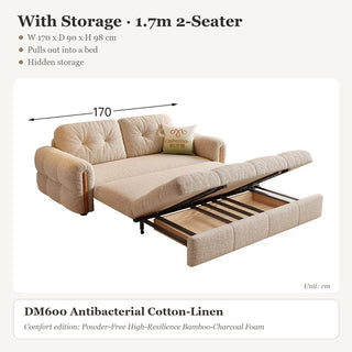 With Storage · 1.7m 2-Seater