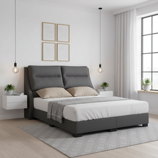 Pansy Grey Fabric Bed Frame (Water Repellent)