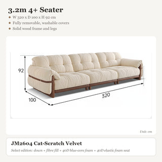 3.2m 4+ Seater