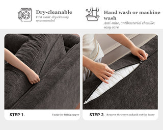 Removable, washable covers