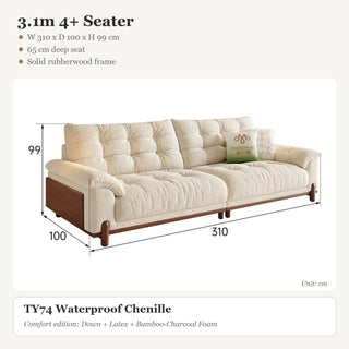 3.1m 4+ Seater