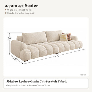 2.72m 4+ Seater