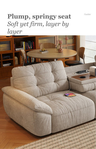 Plump, springy seat