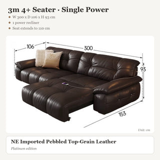 3m 4+ Seater · Single Power