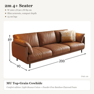 2m 4+ Seater