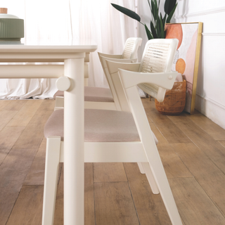 Parvin Rattan Wooden Dining Chair