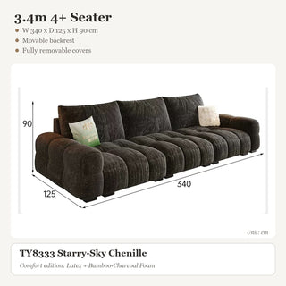 3.4m 4+ Seater