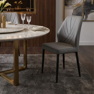 Melloni Faux Leather Dining Chair (Pet Friendly)