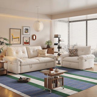 Trelino Fabric Sofa Bed by Esteller (Water Repellent & Pet Friendly)