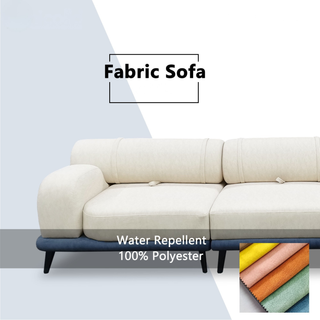 Pryla Fabric Sectional Sofa by Esteller (Pet Friendly & Easy Clean)