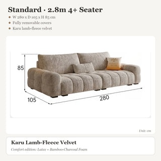 Standard · 2.8m 4+ Seater