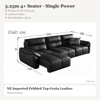 3.23m 4+ Seater · Single Power