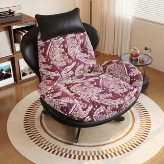 Eronard Swivel 1-Seater Sofa Chair in a living room