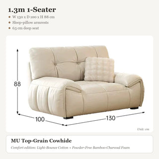 1.3m 1-Seater
