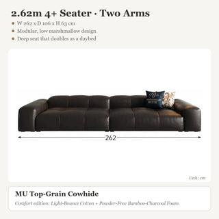 2.62m 4+ Seater · Two Arms