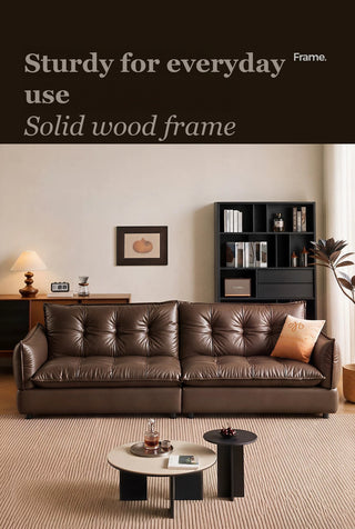 Solid wood frame