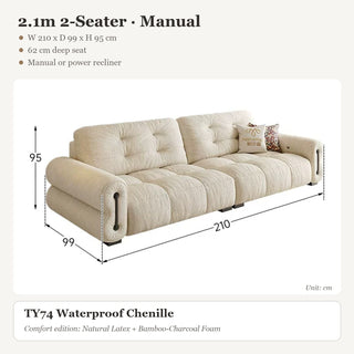 2.1m 2-Seater · Manual