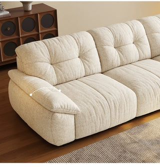 Wide, plump armrests