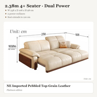 2.38m 4+ Seater · Dual Power
