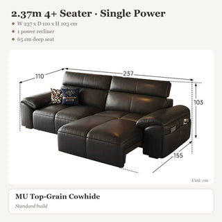 2.37m 4+ Seater · Single Power