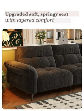 Soft, springy seat