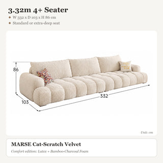3.32m 4+ Seater