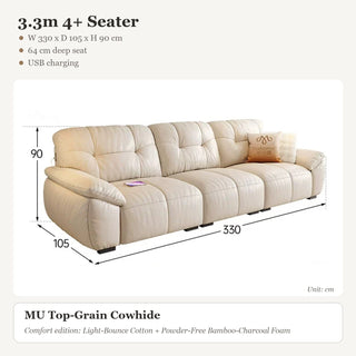 3.3m 4+ Seater