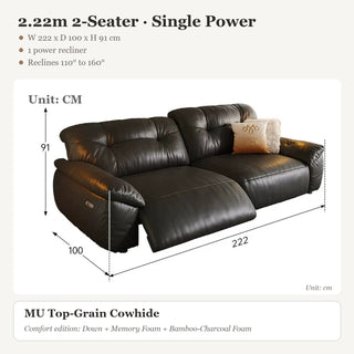 2.22m 2-Seater · Single Power