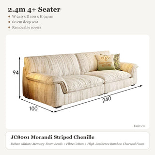 2.4m 4+ Seater
