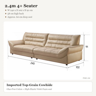 2.4m 4+ Seater
