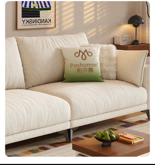 Plump back cushions